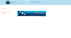 Desktop Screenshot of internetprofessionals.co